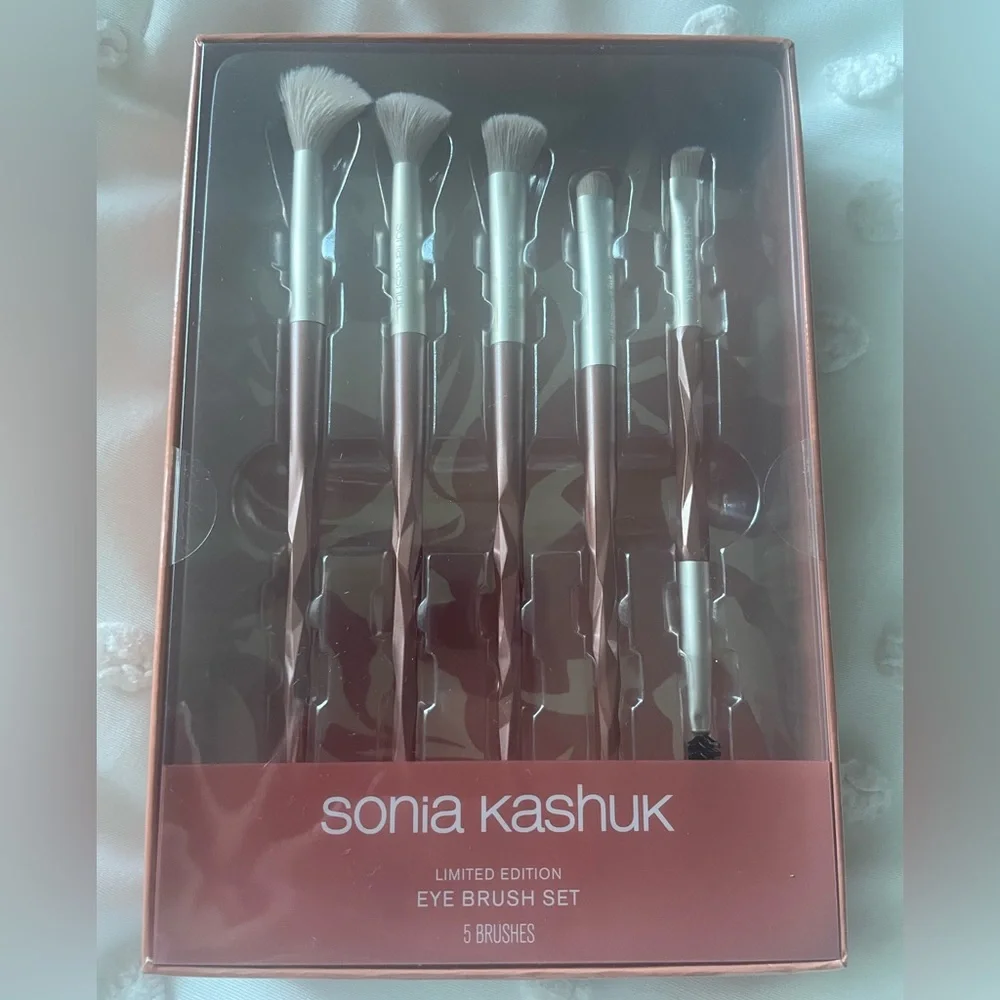 Sonia Kashuk Limited Edition Brush Set - Metallic Pink